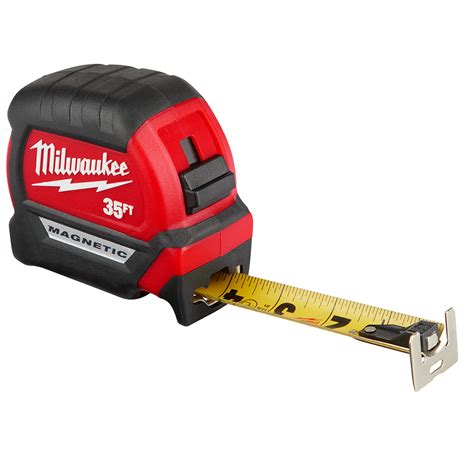 thick blade tape measure|milwaukee 35 wide blade tape.